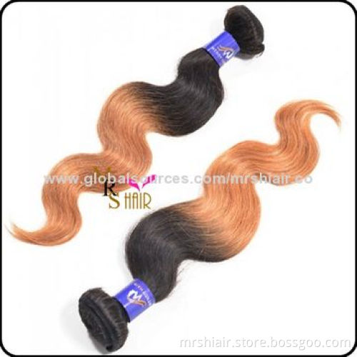 20-inch Omber Color Weight 100g Brazilian Virgin Hair Extensions